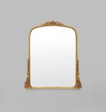 Audrey Gold Mirror Med 122X153 Gold 1
