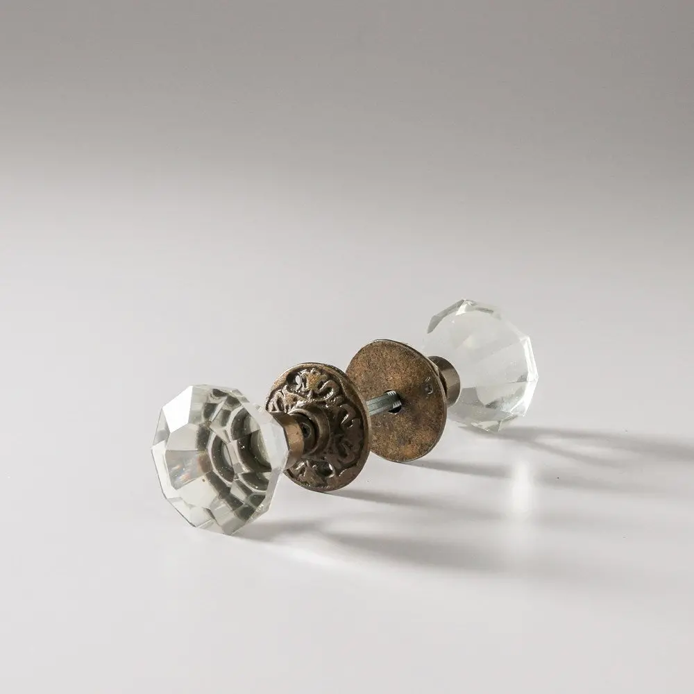 Aurora Glass Door Handle Set 1