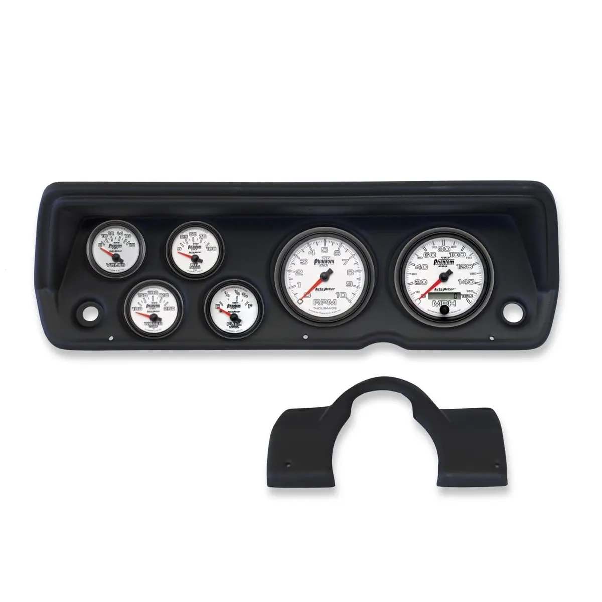 Autometer 2141-10 Phantom Ii Digital-Analog Hybrid Instrument Cluster System 1