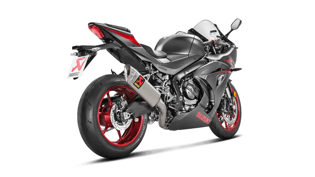 2017-2024 Akrapovic Suzuki Gsx-R 1000 Racing Line Stainless With Titanium Muffler S-S10r11-Aplt 2