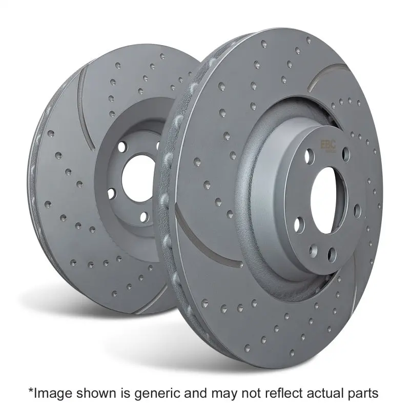 Ebc 2017+ Volkswagen Atlas 2.0T Gd Sport Front Rotors 1