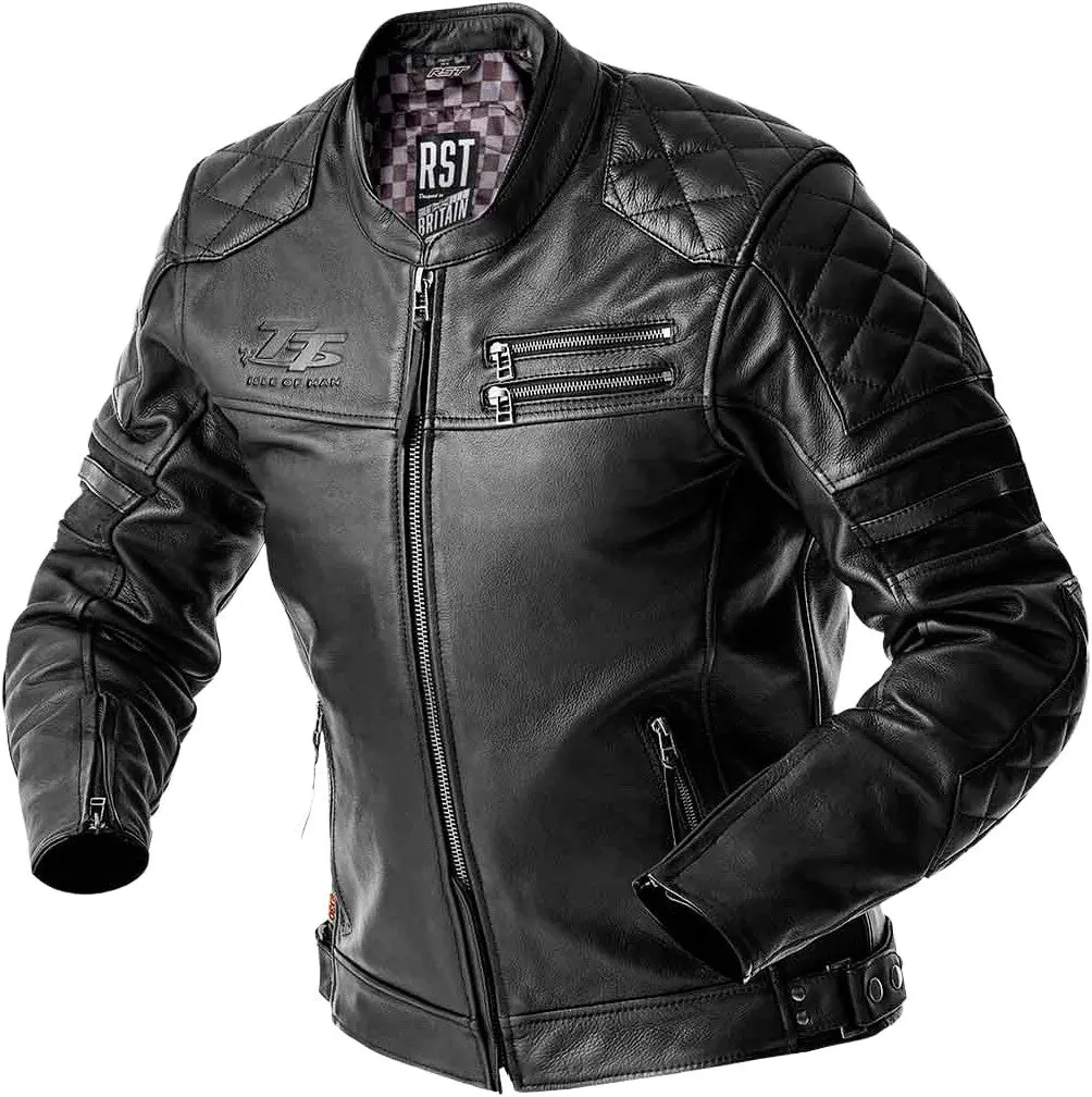 Rst Hillberry D3o Jacket Black Leather Sm 103639Blk-40 1