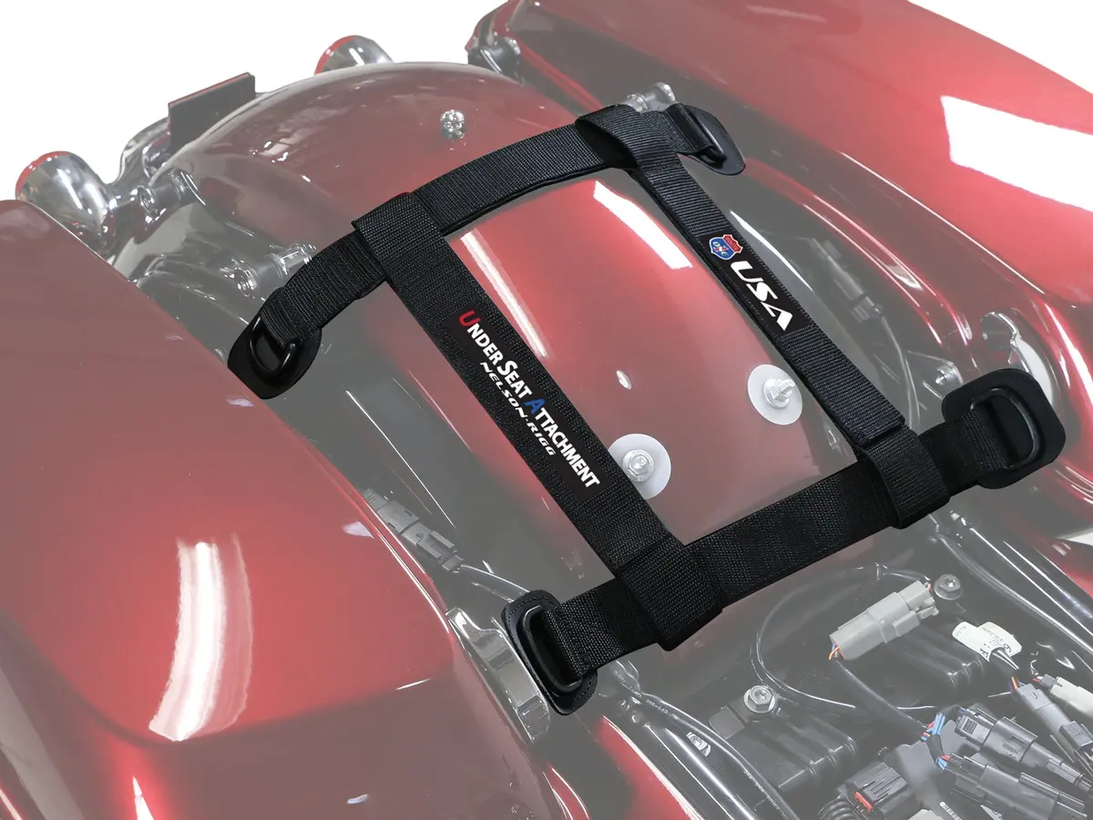Nelson-Rigg Route 1 Under Seat Attachment Straps Black 270-3129 1