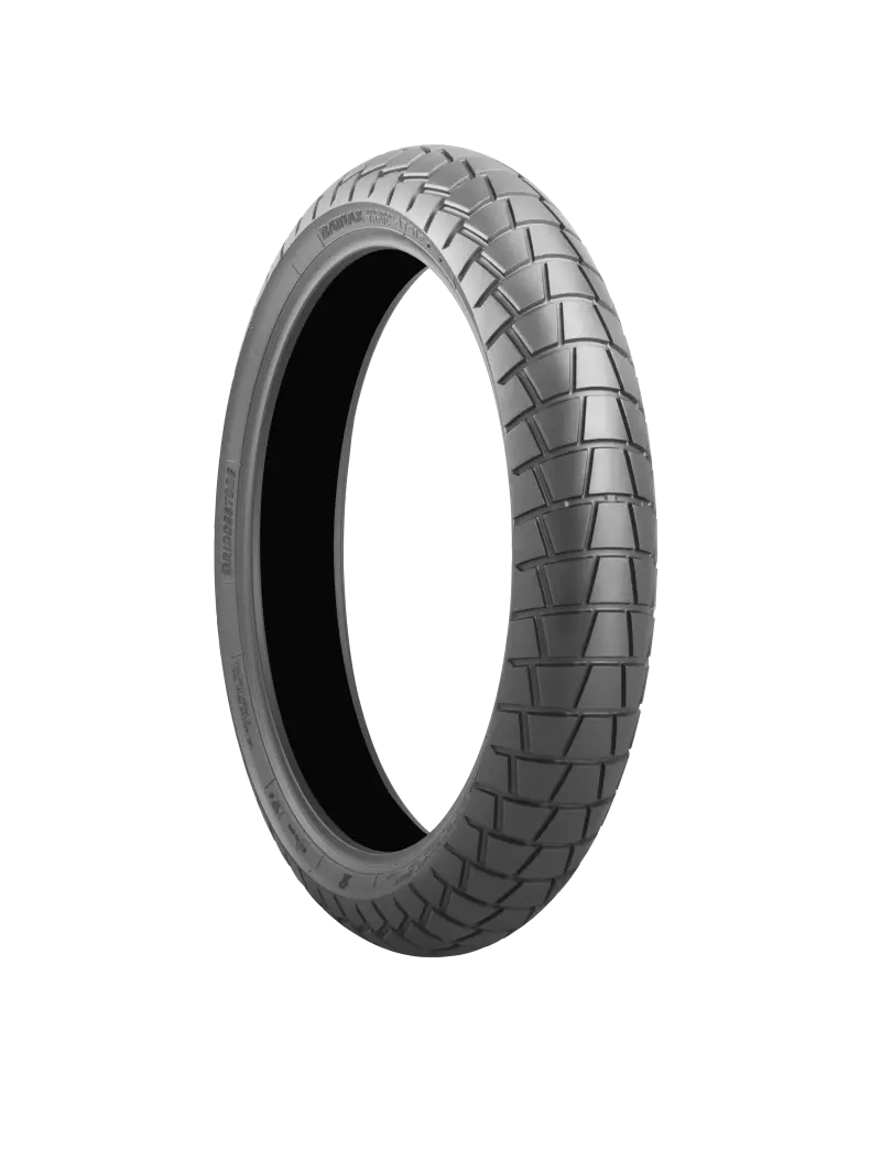 Bridgestone Battlax Adventure Trail At41f Tire - 100/90-19 M/C 57V Tl Front 1