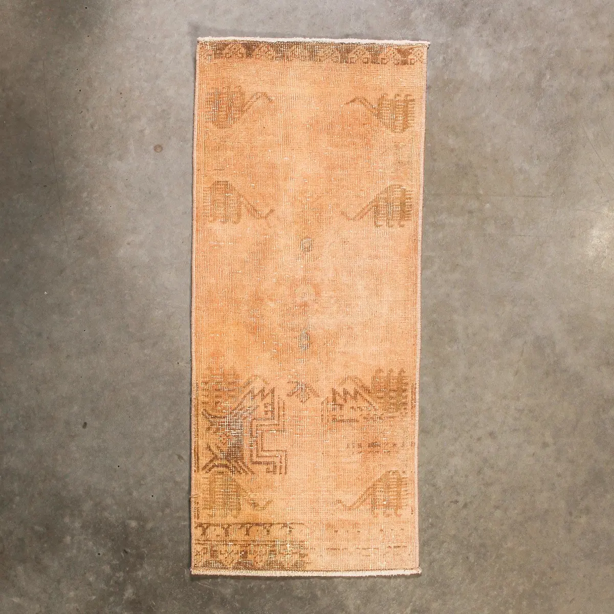 Bahar Vintage Anatolian Accent Rug 1
