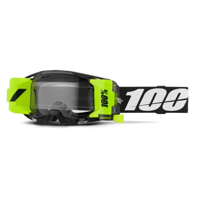 100% Armatic Forecast Goggles Black -  Clear Lens 1