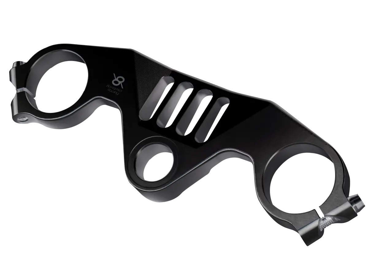 Bonamici Top Triple Clamp Aprilia Rsv4 (Black) (Race) (2019+) 1