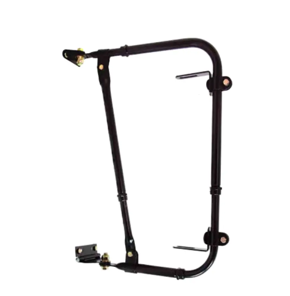 Britax Mirror Heads - Bracket Only - Black Steel Adjustable - To Suit West Coast Style Trucks 1