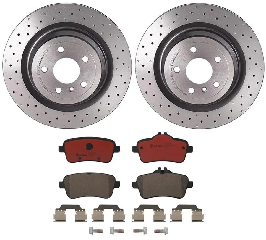 Brembo Complete Front Brake Pad & Rotor Kit Kt00367 1