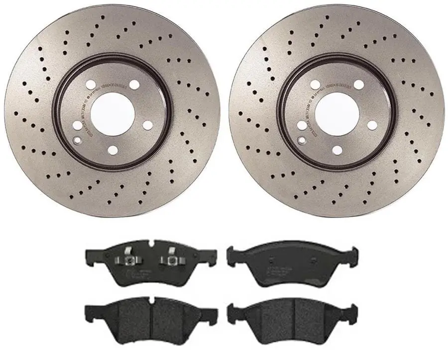 Brembo Premium Brake Pad And Rotor Kit – Kt04087 1