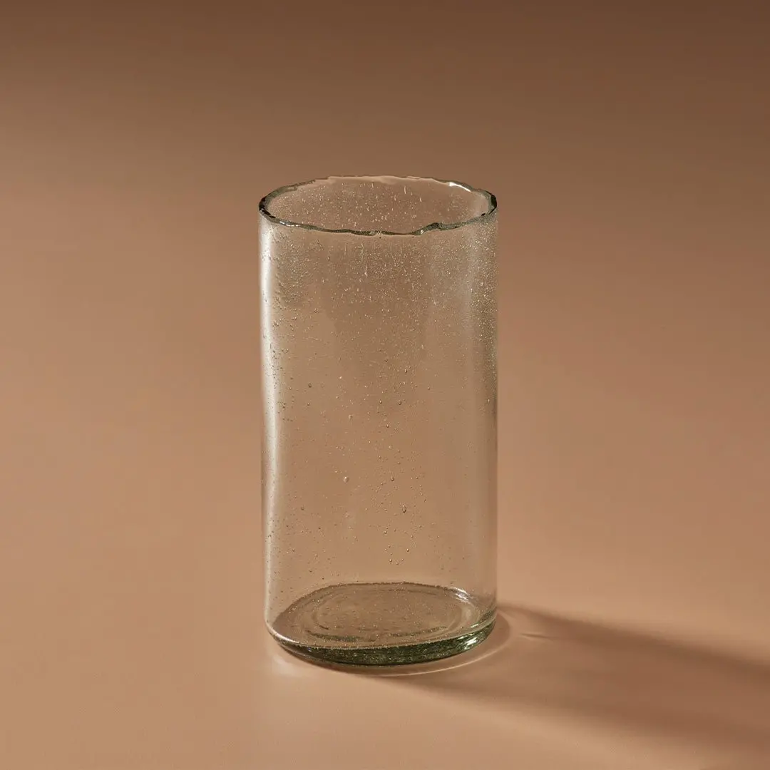 Bubbled Glass Hurricane 1