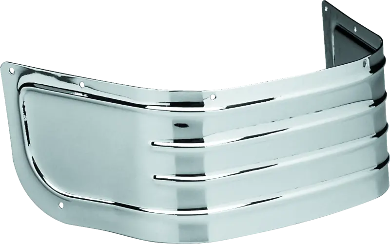 Bikers Choice 80-13 Flh 86-06 Flst Chrome Ribbed Fender Skirt 1