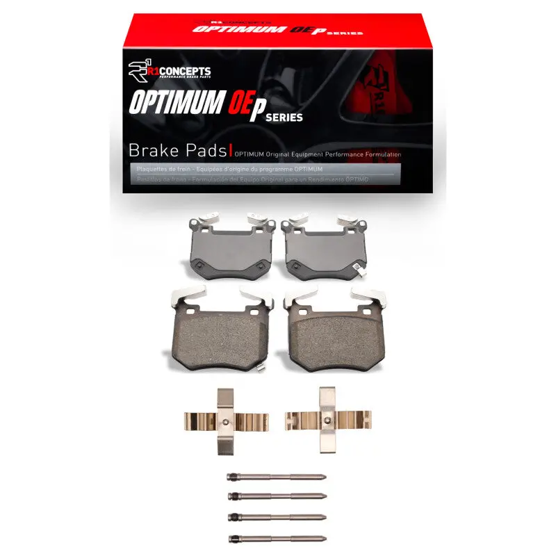 R1 2018-2025 Genesis G70 Rear R1 Optimum Oe Pads & Hardware Kit 1