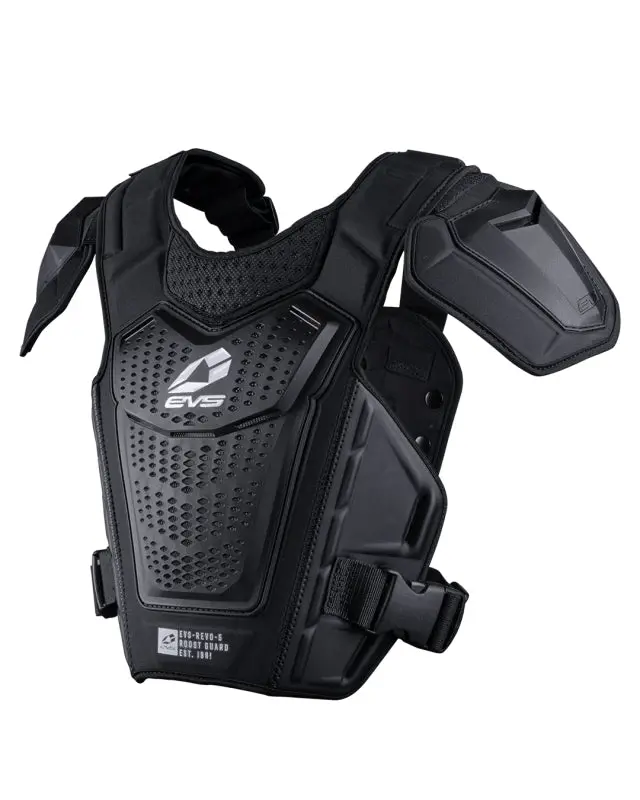 Evs Revo 5 Roost Deflector Black/White - Large/Xl 1