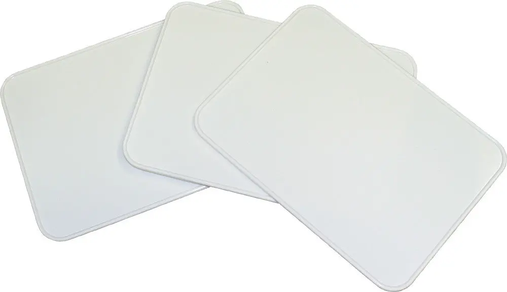 Uni Plastic Number Plate 10"X12" 3/Pk Np-300Wc 1