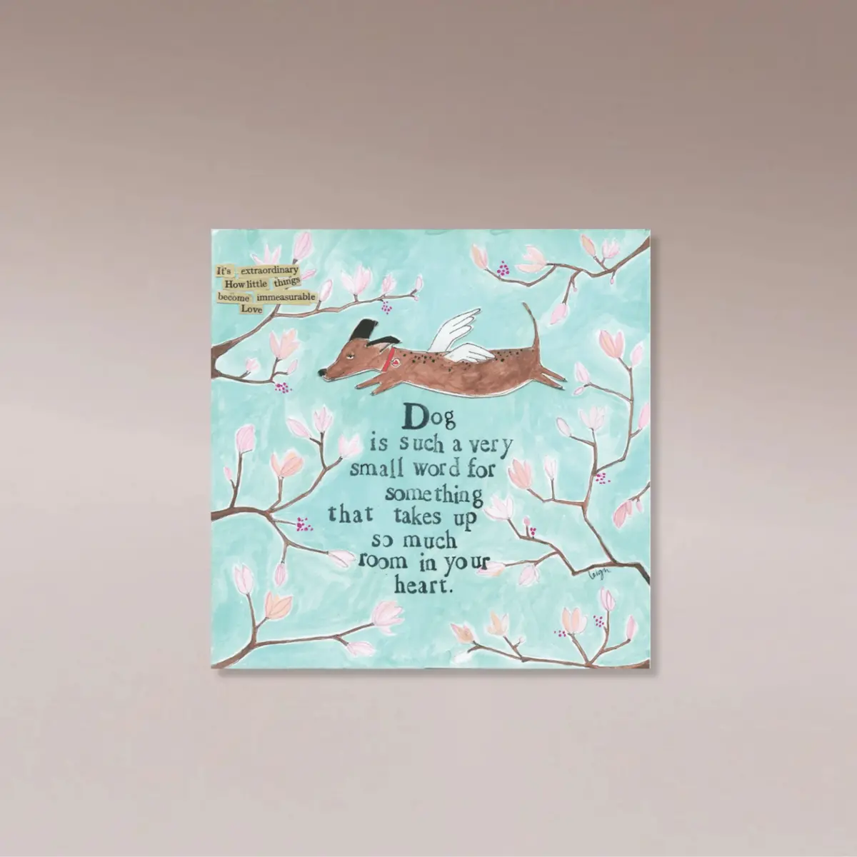 Card - Dog Is A Small Word 1