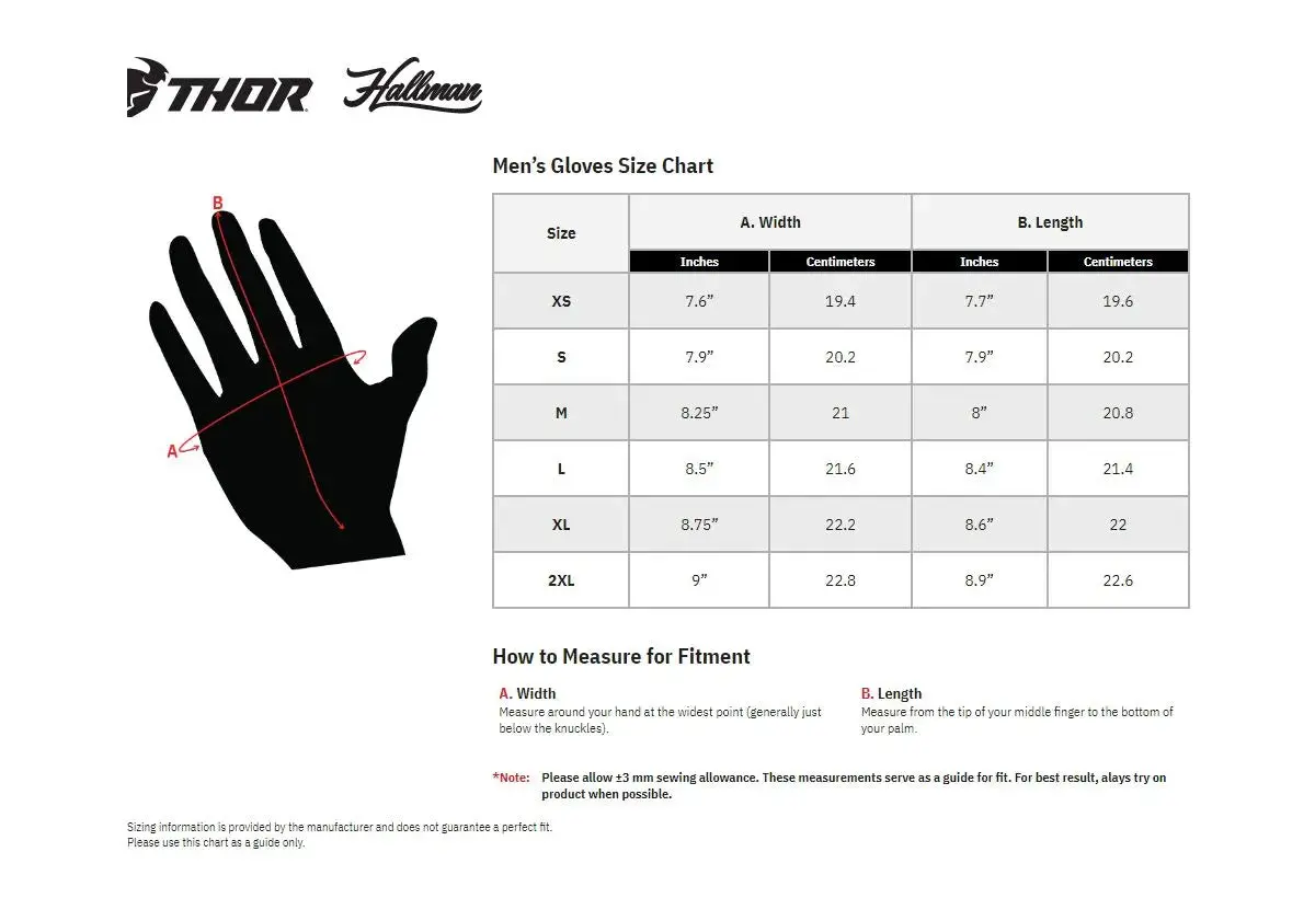 Thor Glove Terrain Black Charcoal 5