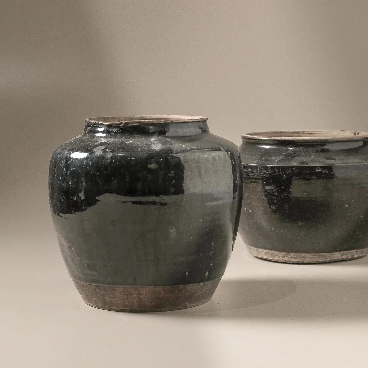 Chinese Vintage Glazed Vessel 1