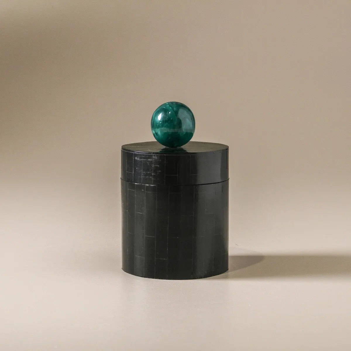 Clea Round Resin Canister 1