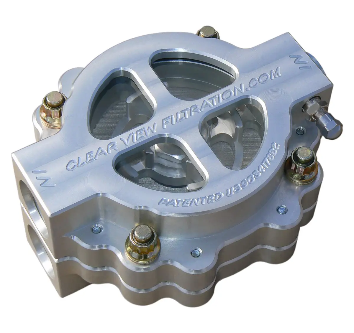 Clear View 410-60 See-Through Transparent Oil Filter 1