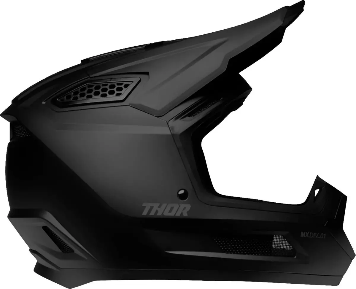 Thor Fleet Youth Helmet - Blackout 3