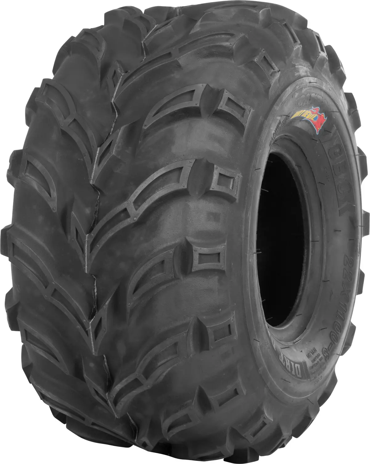 Gbc Tire Dirt Devil A/T Rear 25X12-10 Bias Lr495lbs 578-10159 1