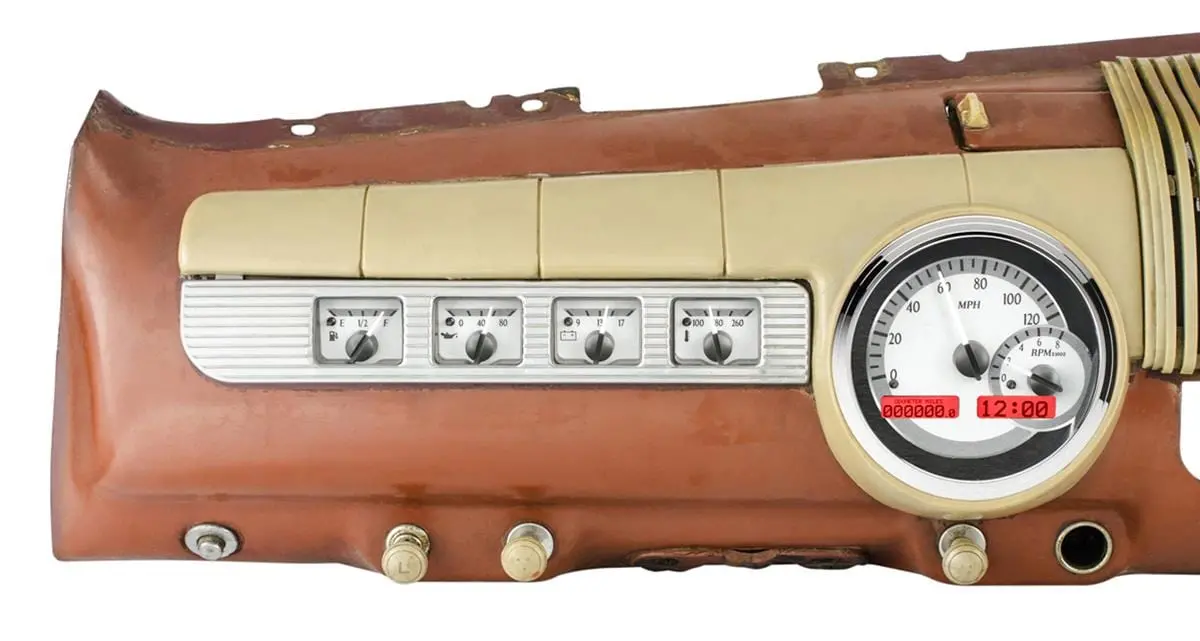 Dakota Digital Vhx-42F-S-R Direct-Fit Analog Gauge System For Classic Vehicles 1
