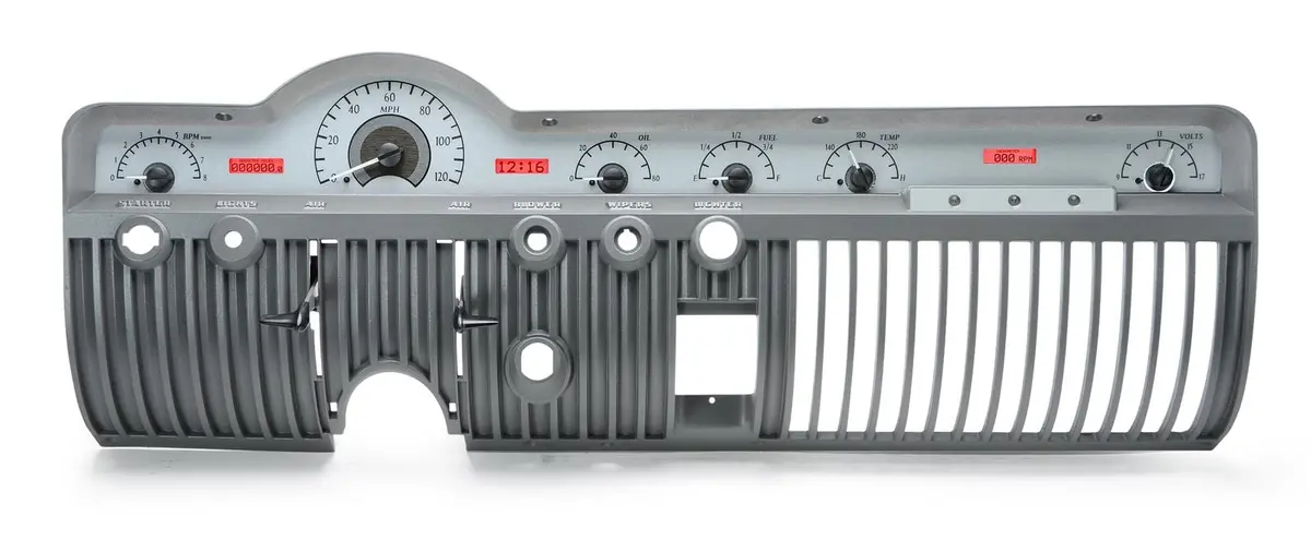 Dakota Digital Vhx-50M-S-R Direct-Fit Analog Gauge System 1