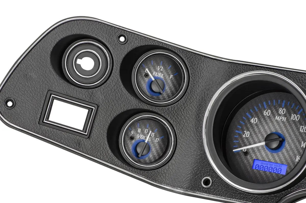 Dakota Digital Vhx-70C-Cam-S-W Gauge System – Direct-Fit Analog Dash With Camaro-Specific Calibration 1