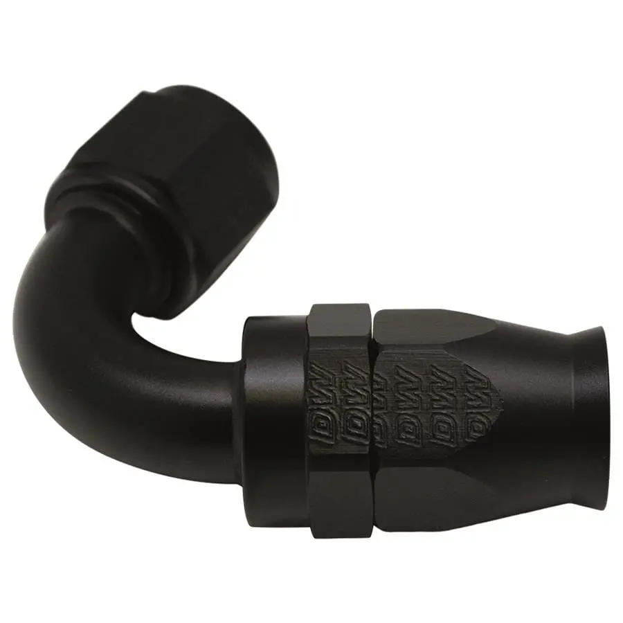 Deatschwerks Ptfe-Lined Swivel Hose End – -6An, Black Anodized (6-02-0878-B) 1