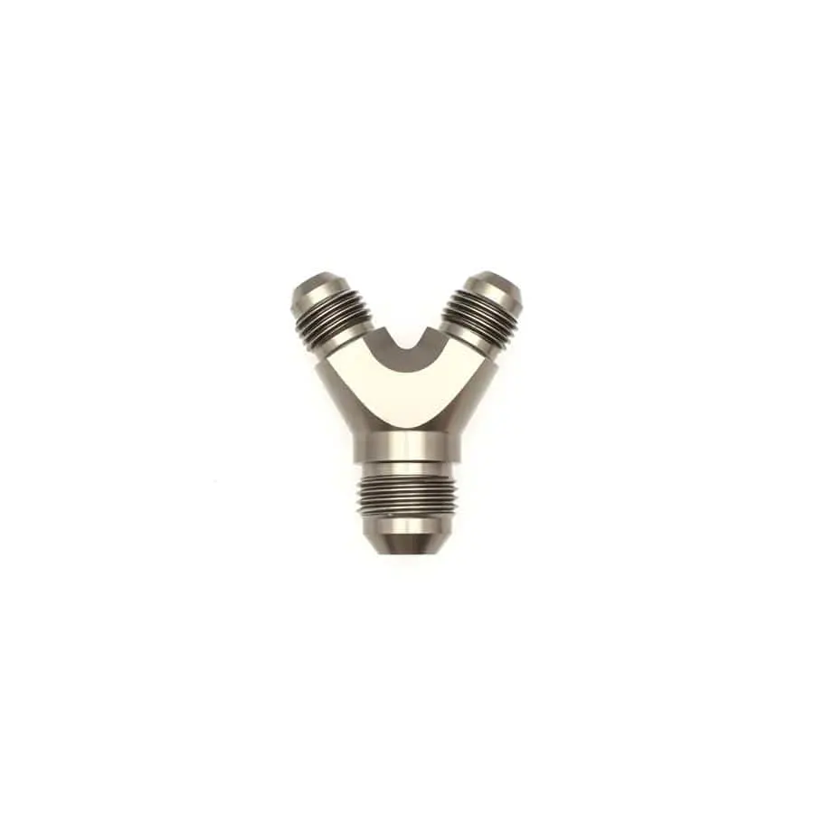 Deatschwerks 6-02-0702 Y-Shaped Fuel Or Vacuum Fitting For High-Performance Applications 1