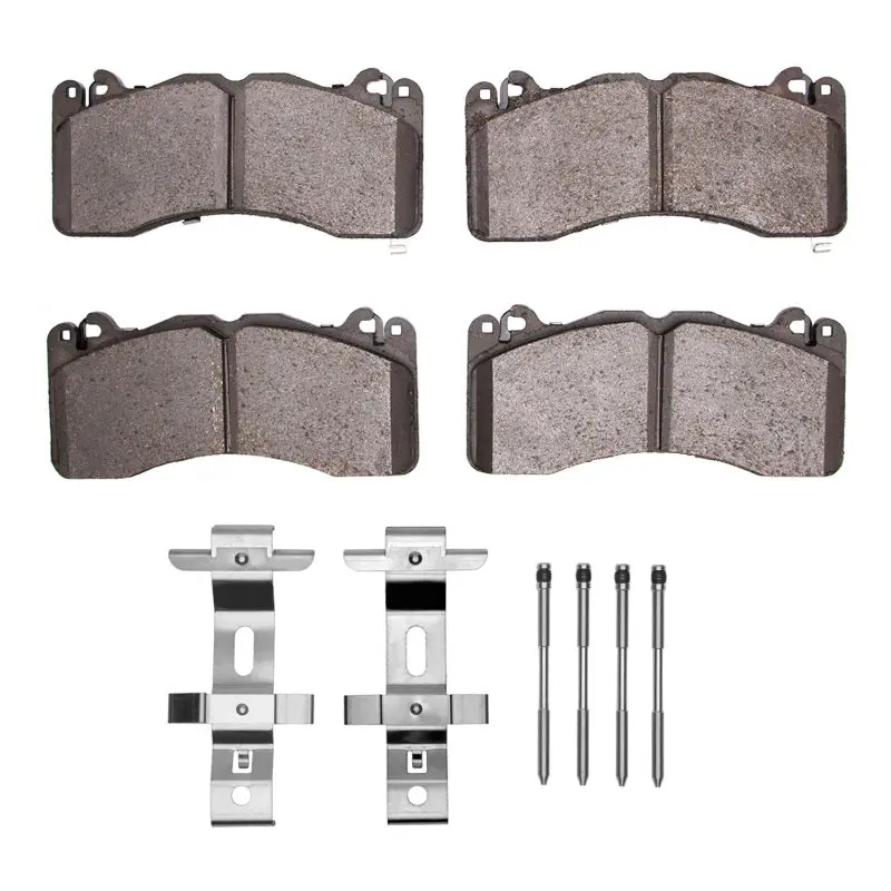 Dfc 15-23 Ford Mustang Front Active Performance Pads And Hardware Kit 1