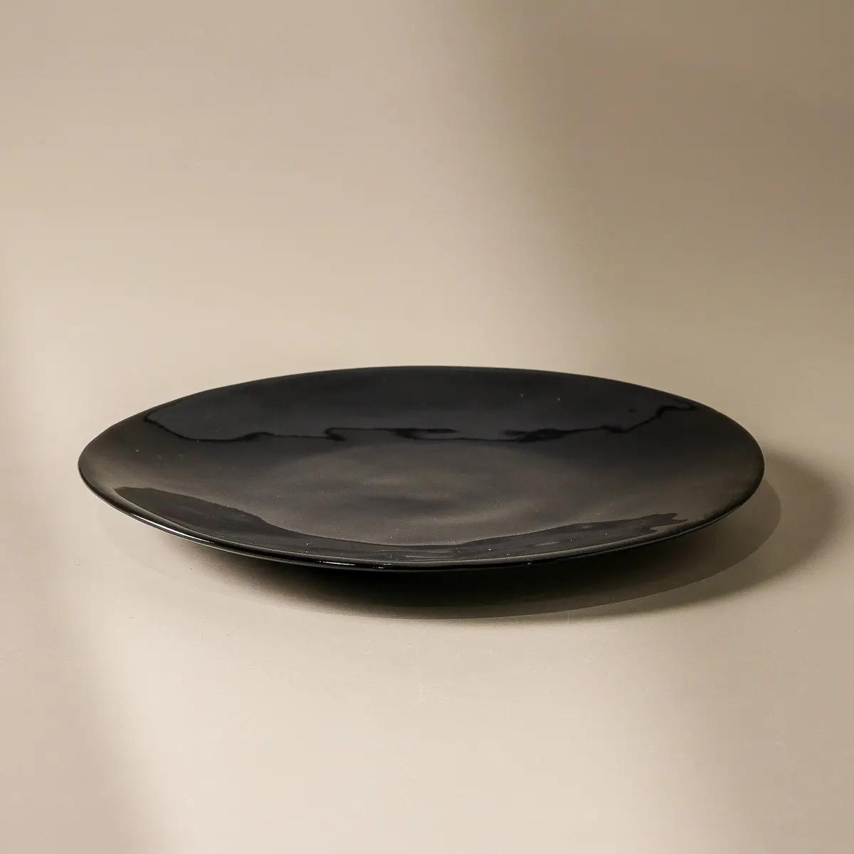 Dinner Plate - Gloss Black 1