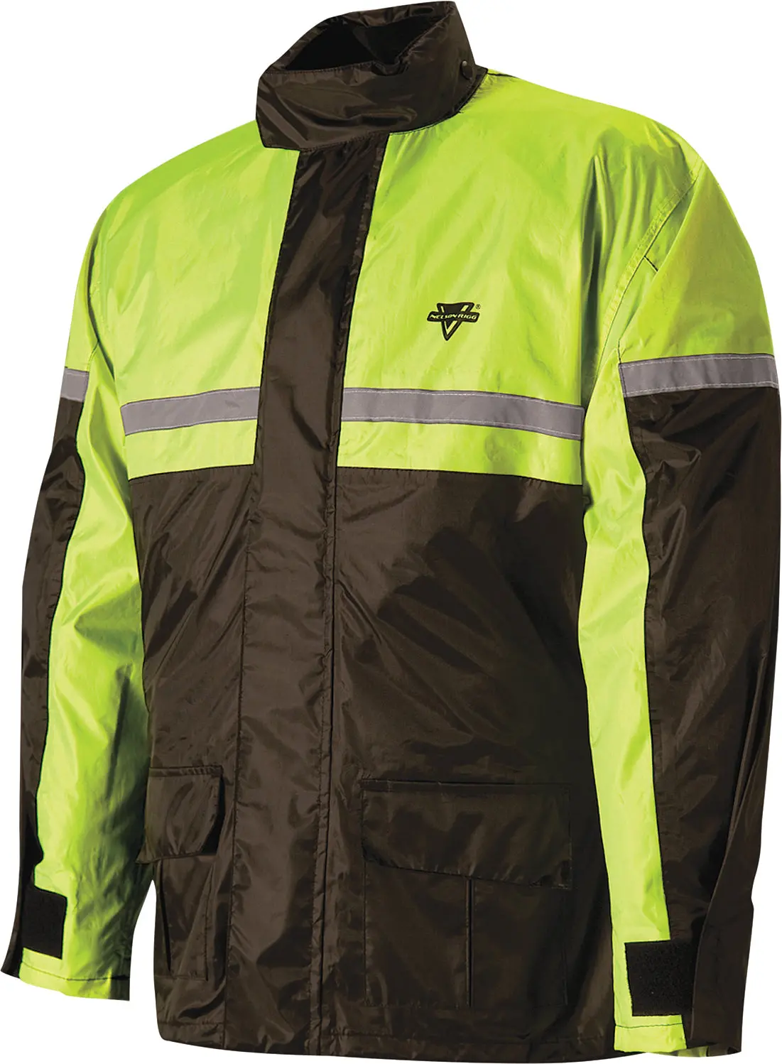 Nelson-Rigg Sr-6000 Stormrider Rain Suit Black/Hi-Vis 3X 270-15033X 1