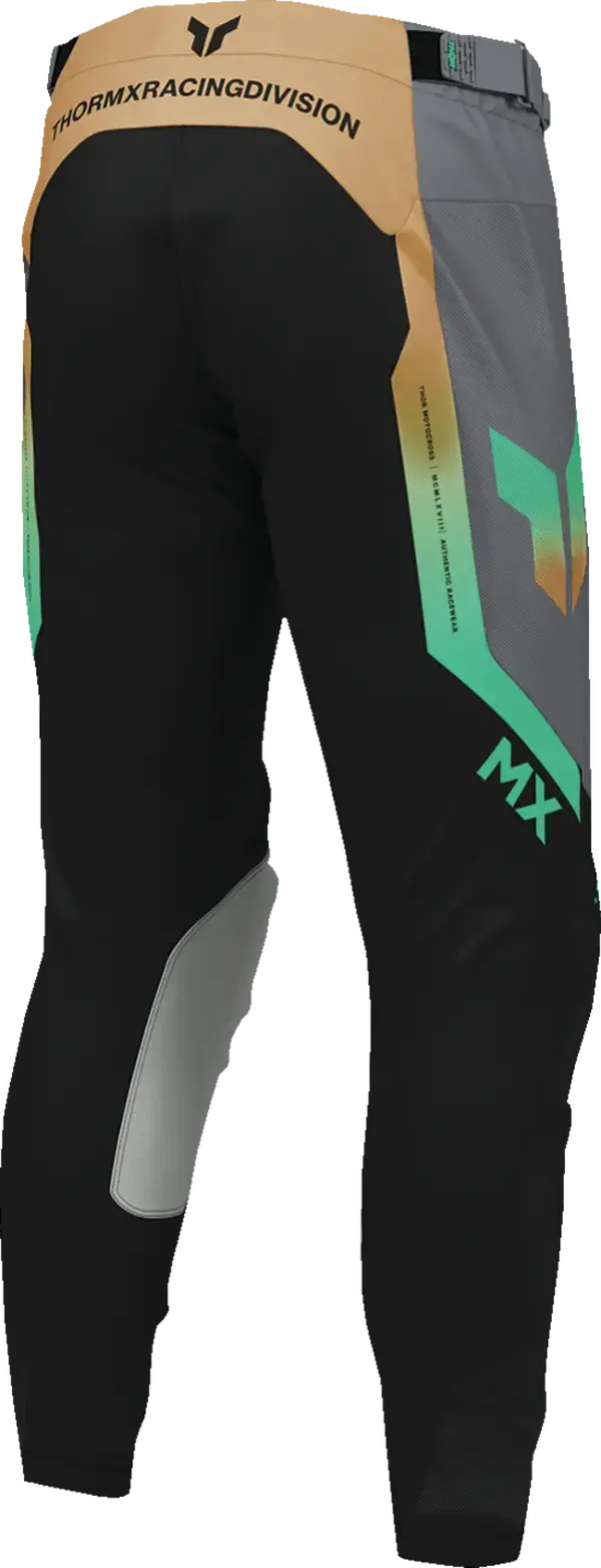 2026 Thor Pant Launchmode Vent Raptor Black Charcoal 3
