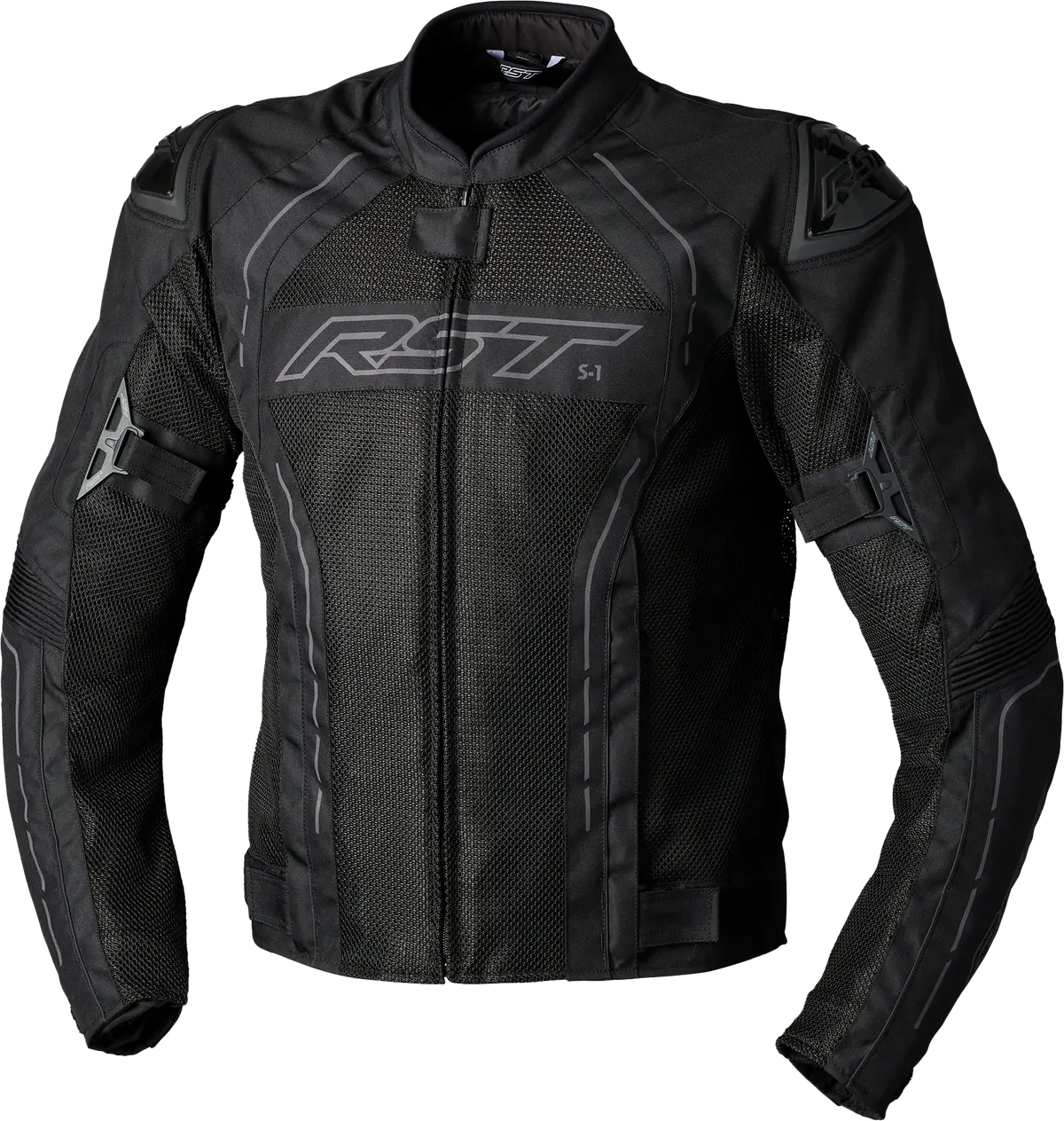 Rst S1 Mesh Ce Jacket Black/Black Textile Xl 103117Blk-46 1
