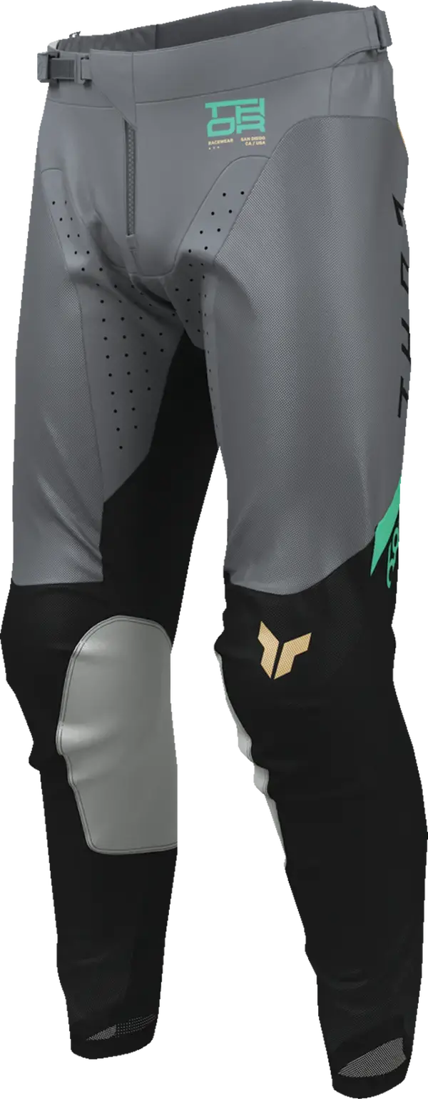 2026 Thor Pant Launchmode Vent Raptor Black Charcoal 4