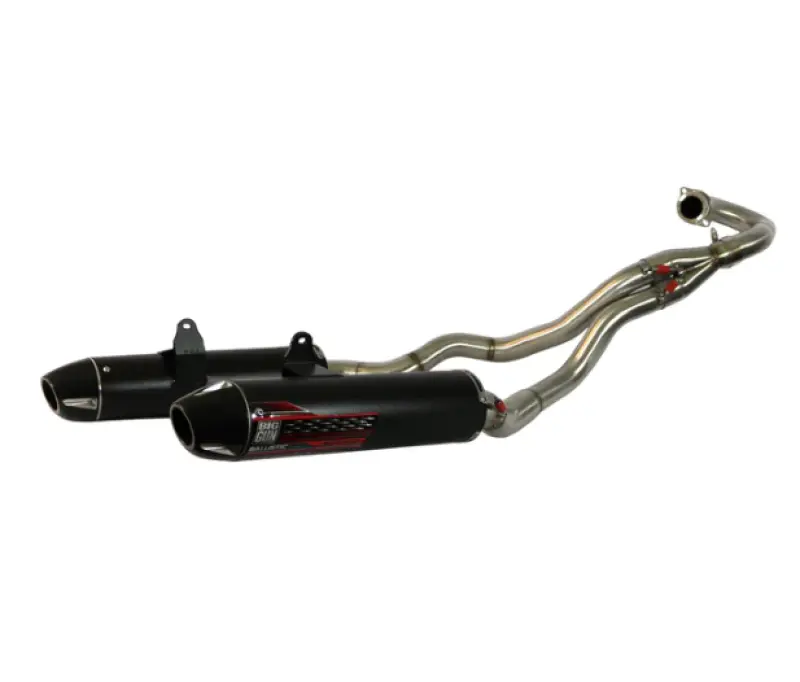 Big Gun 15-23 Yamaha Raptor 700 Ballistic Series Dual Full System Exhaust 1