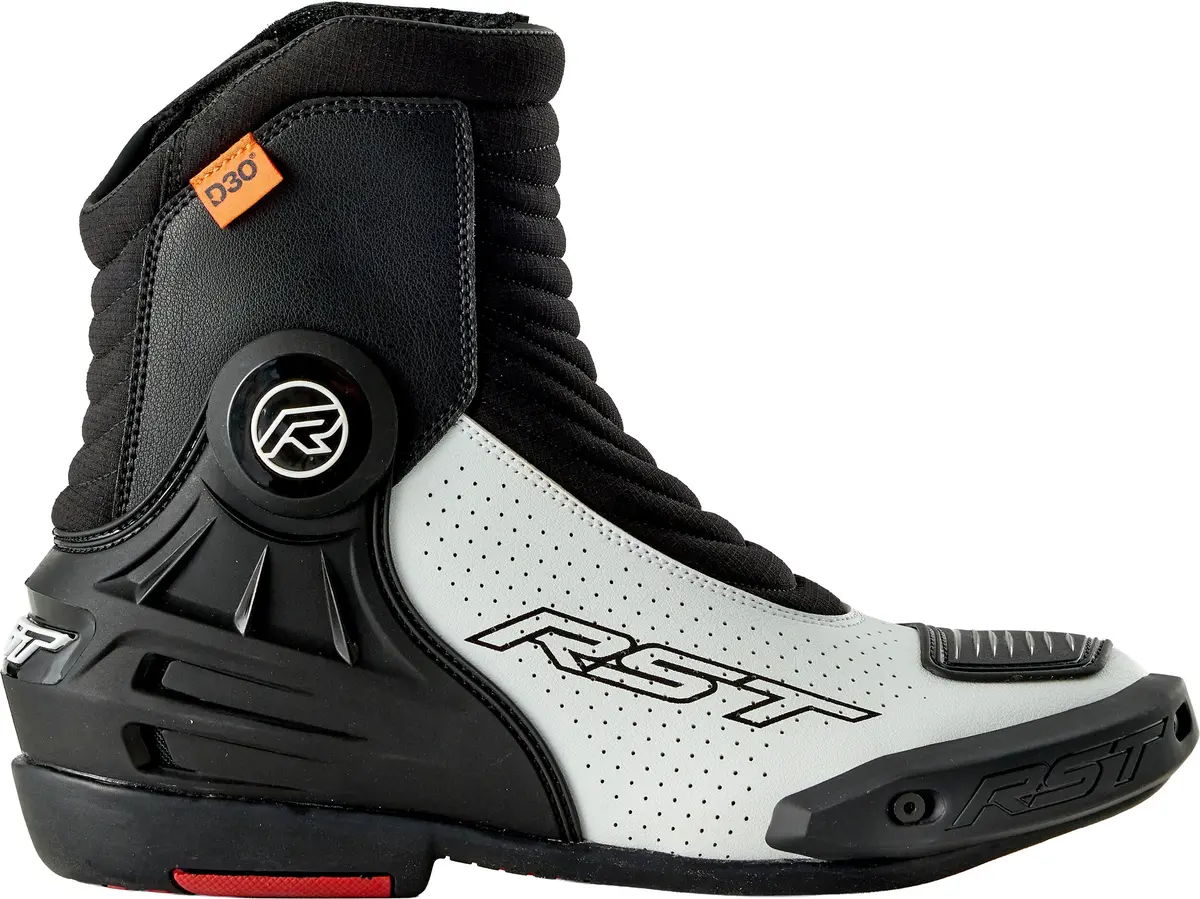 Rst Tractech Evo D3o Short Boot Black/White 5 103697Whi-37 1