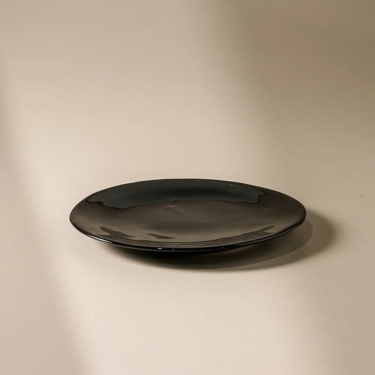 Entree Plate - Gloss Black 1