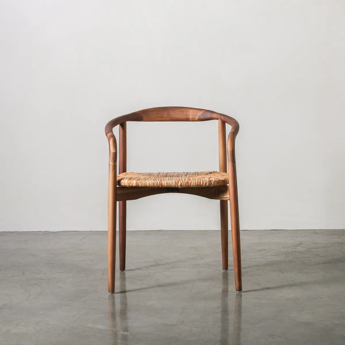 Essence Dining Chair Leaf Rope/Walnut 1