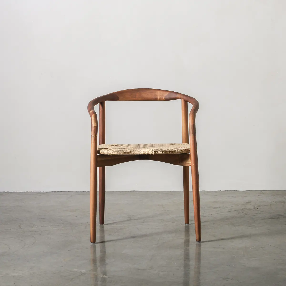 Essence Dining Chair Paper Rope/Walnut 1