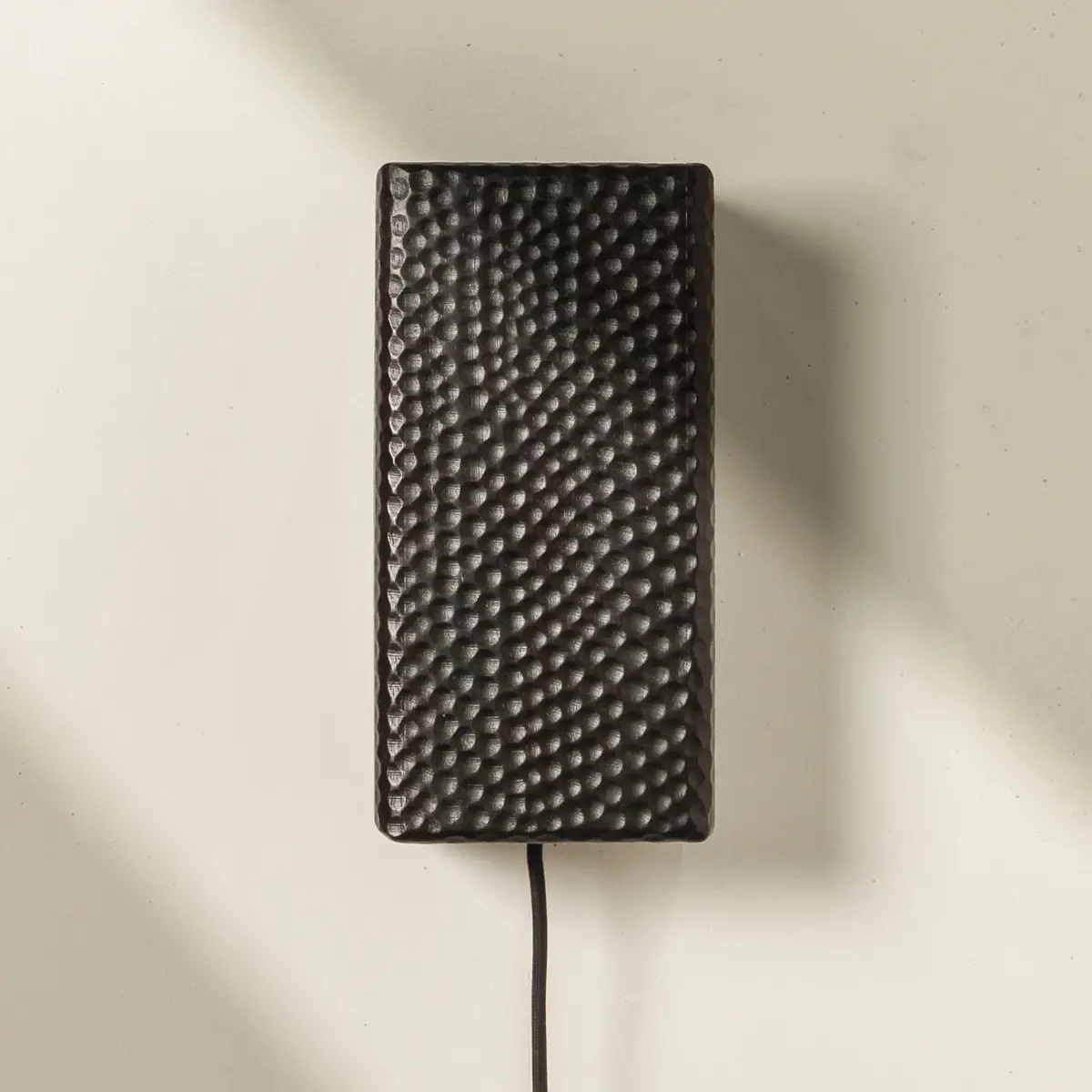 Etched Wall Sconce Brown 1