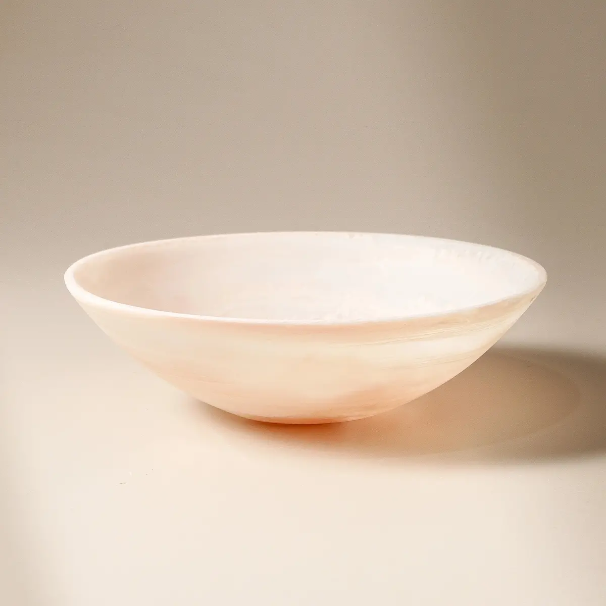 Everyday Medium Bowl - Blush Swirl 1
