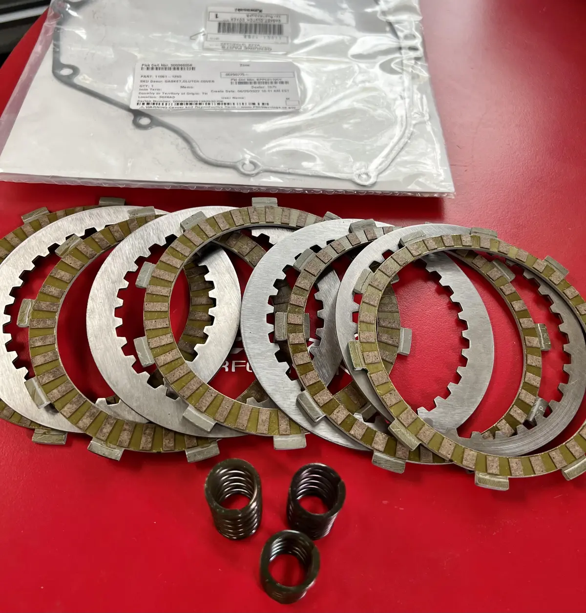 Edr Performance Clutch Kit: Kawasaki Ninja 400, Ninja 500, Ex500 Ex400 Z400 Z500 Clutch Upgrade Kit 1