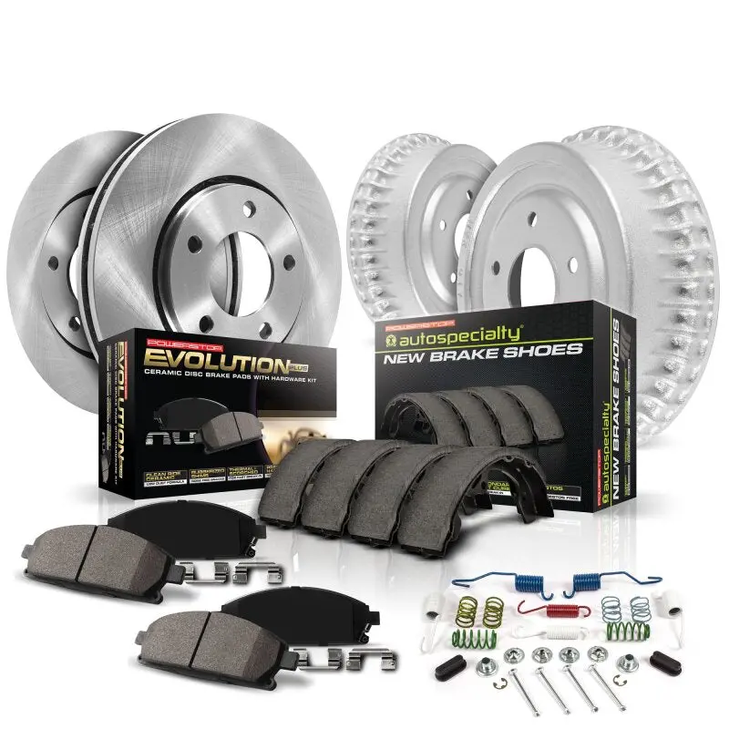 Power Stop 18-24 Nissan Kicks Rear Autospecialty Drum Kit 1