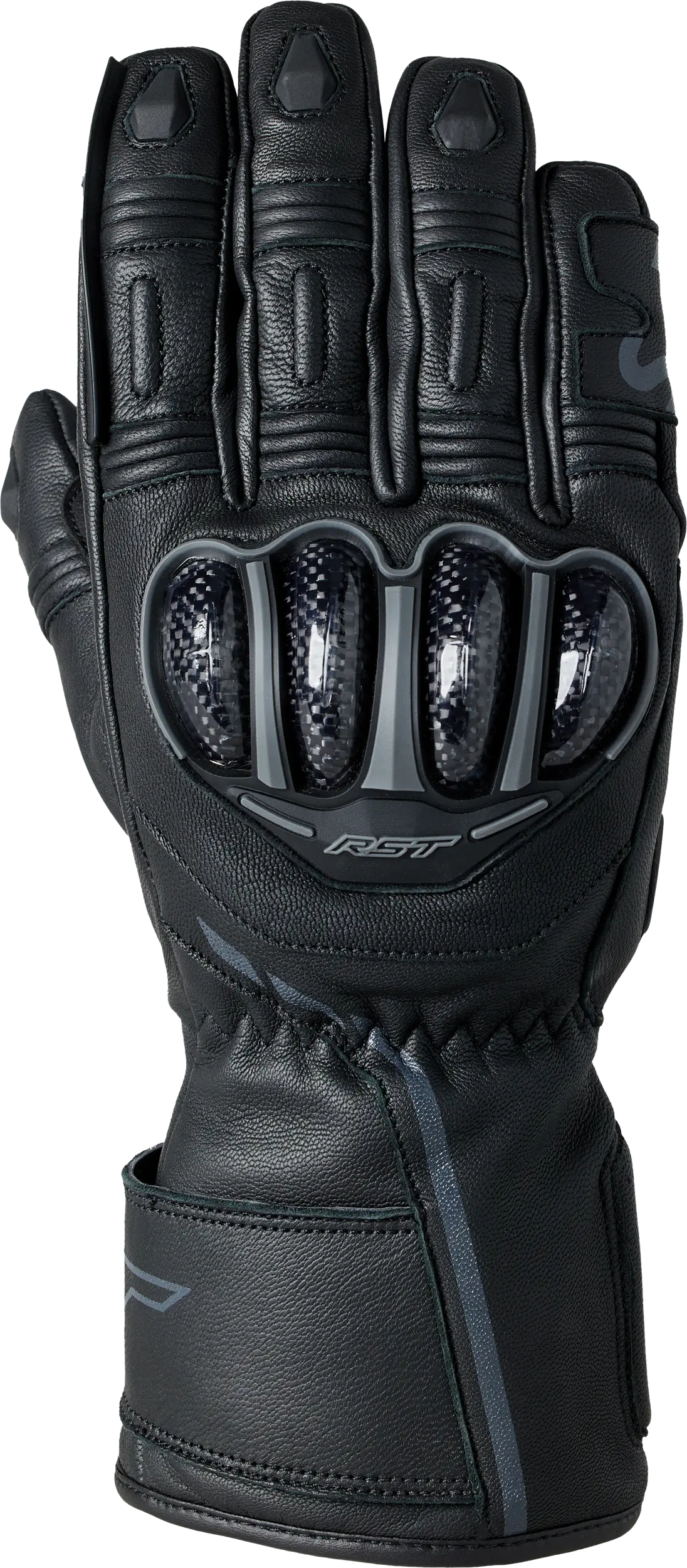 Rst Ladies S1 Ce Glove Black/Black Waterproof Md 103424Blk-07 1