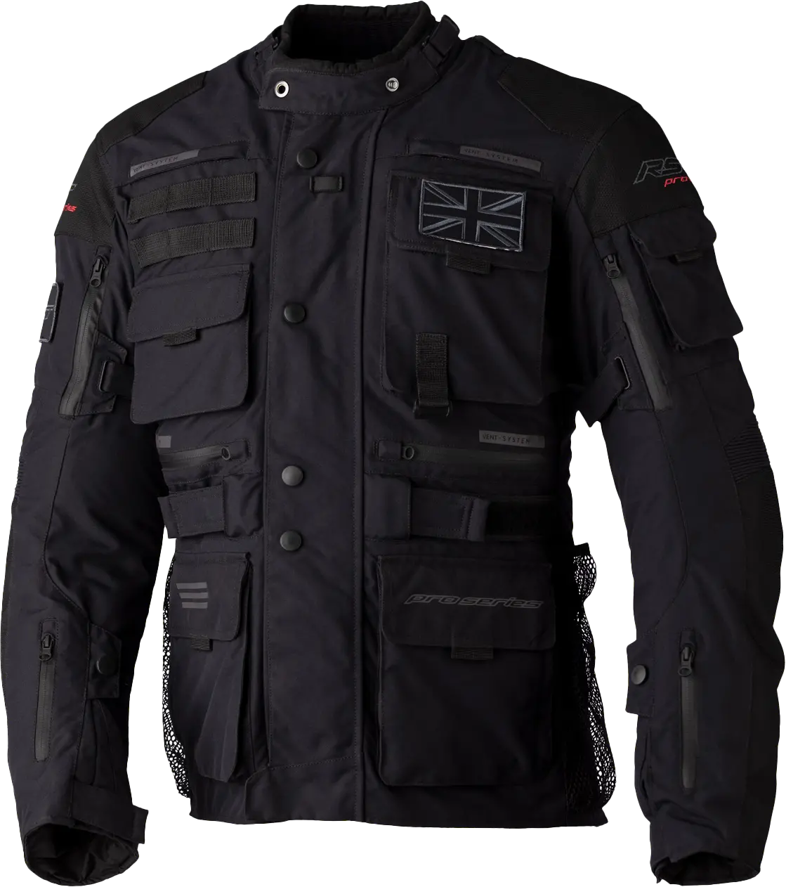 Rst Pro Series Ambush Ce Jacket Black/Black Textile 2Xl 102986Blk-48 1