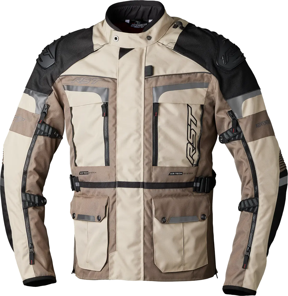 Rst Pro Series Adventure-X Ce Jacket Sand/Brown Textile Xl 102409Snd-46 1