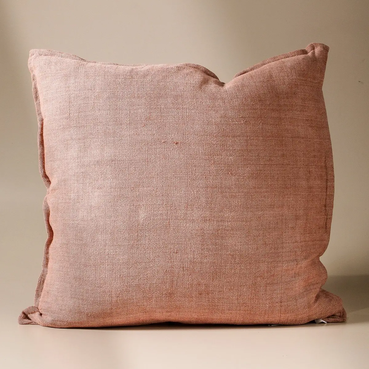 Flaxmill Cushion 60X60cm - Clay 1